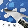 thumbnail image 6 of Yayeee Runner Rug for Bedroom 2'x6' Machine Washable Hallway Non Slip Mat, Green Dots, 6 of 8