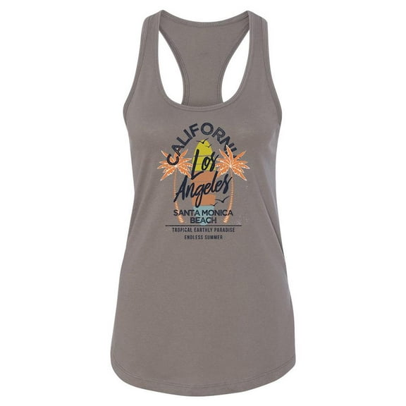 Santa Monica Surfing Beach Tank Women -Image by Shutterstock, Female x-Large