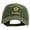 Olive, variant on US Army Retired Military Embroidered Washed Cap - Olive OSFM