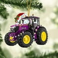 thumbnail image 2 of chaungfeng Christmas Truck Pendant, Automotive Christmas Ornaments, Vehicle Themed Decor, for Auto Enthusiast, Gift, Tree, 2 of 6