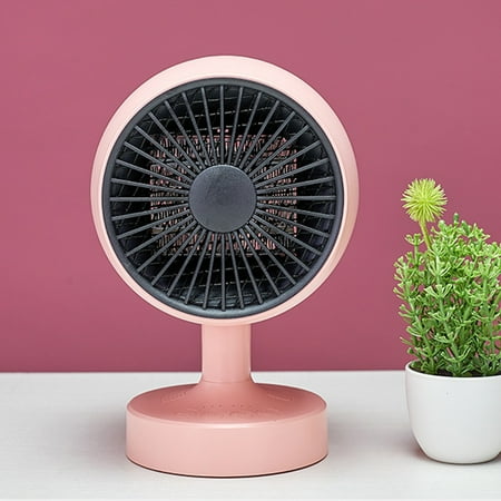 

2 in 1 Portable Heater Fan Combo 3 Wind Speeds DeskHigh Output Fan for Bedroom Home Office Desk