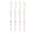 thumbnail image 2 of 4Pcs 0.8mm White Ink Gel Pens Writing Supplies, Clear Lines,  Writing, Light Handy, Replacement Pens Included, Economical Practical for Home, School, Office, 2 of 8