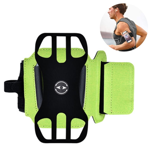 2in1 Armband Wristband Phone Holder, Detachable Running Phone MountC