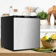 thumbnail image 2 of Giantex 1.1 Cu.ft Compact Upright Freezer, Freestanding Mini Freezer W/ Reversible Single Door & 7-Grade Temperature， Energy-Saving Mini Fridge for Dorm, Kitchen, 2 of 10