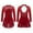 Burgundy, variant on Kids Girls Long Sleeves Figure Ice Skating Dress Dance Ballet Gymnastics Leotard Competition Costume Dancewear White 16