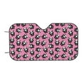 thumbnail image 7 of Fotbe Cute Panda Car Windshield Sunshade | Sun Visor Protector Front Window Shade, Keeps Out UV Rays, Keeps Your Vehicle Cool-Medium, 7 of 7