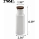 thumbnail image 2 of 2 Pack A Set Ceramic Oil And Vinegar Soy Sauce Maple Syrup Dispenser Bottle Jar For Kitchen 270ml / 9oz (black + White), 2 of 4