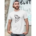 thumbnail image 2 of Howling Wolf Portrait Tee Men's -Image by Shutterstock, 2 of 4