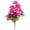 Purple, variant on Pink Artificial Azalea Bush, 7 Fork Silk Flower for Indoor & Outdoor Garden, Wedding Table Centerpiece & Home Decor (32x13cm, 1 Unit)