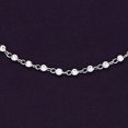 thumbnail image 3 of Tennis Bracelet For Women, 0.65 Carat Round Lab Grown Diamond Stackable Wedding Bracelet for Brides In 14K White Gold Over Sterling Silver Jewelry Gifts For Her Length : 7.00 Inch, 3 of 7