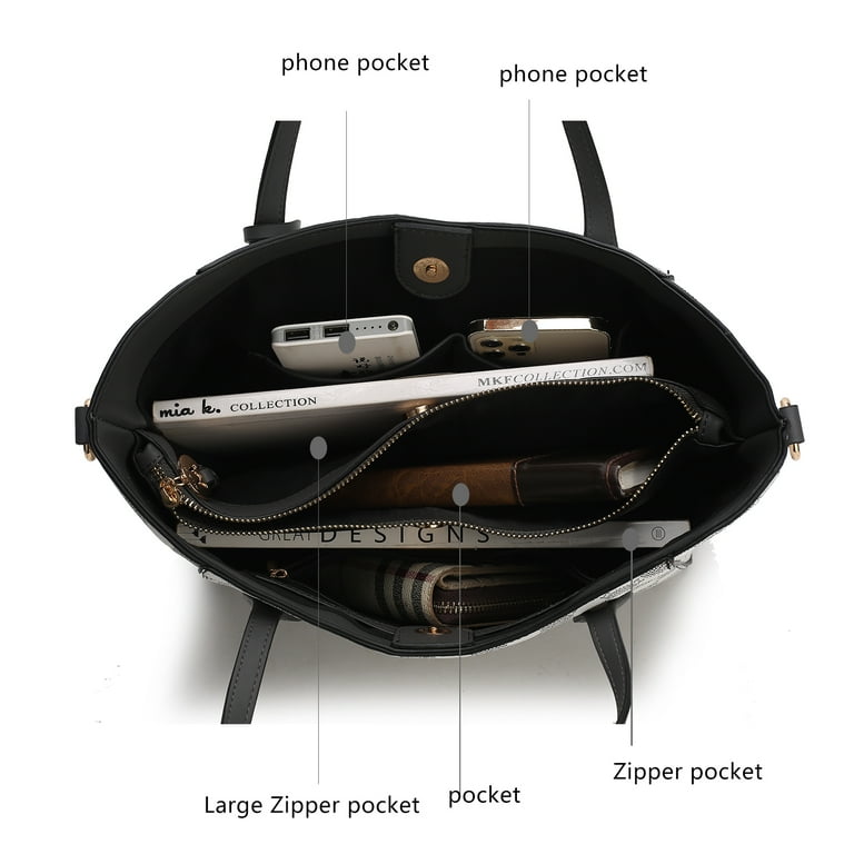 MKF Collection Gianna Vegan Leather Women's Tote Bag