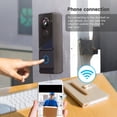 thumbnail image 3 of CHUANK Smart AI Human Detection Doorbell Camera Wireless with Chime Ringer  4G WiFi  2-Way Audio  1080P Night Vision  Cloud Storage  IP65 WaterproofDoorbell, 3 of 7