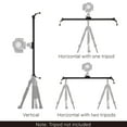 thumbnail image 5 of 40 inches / 100cm Camera Slider for DSLR, Aluminum Alloy Dolly Track Video Stabilizer Rail System w/ 17.6lbs/8kg Loading for Cinematic Film Video Footage Studio Photography, Fits Sony Canon Nikon, 5 of 6