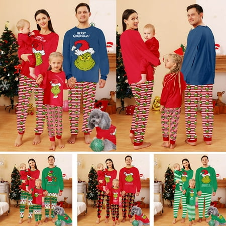 

The Gr1nch Matching Family Christmas Pajamas Union Suit