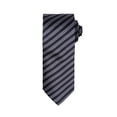 thumbnail image 1 of Premier Mens Double Stripe Pattern Formal Business Tie, 1 of 3