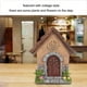 thumbnail image 3 of Puerta De Jardín De Hadas, Puerta De Hadas En Miniatura De Resina Estilo Cabaña Tradicional Para Decoración, 3 of 7