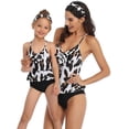 thumbnail image 4 of Girls Swimsuit Two Pieces Bikini Set Ruffle Falbala Swimwear Bathing Suits, 4 of 7