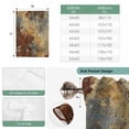 thumbnail image 4 of Brown Gray Tie Up Curtain Valance for Window,Adjustable Rod Pocket Window Curtains Shades,Rustic Abstract Gradient Mottled Texture Light Filtering Valance Drapes for Cafe Living Room Bedroom 42"x54", 4 of 9