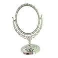 thumbnail image 1 of Tabletop Makeup Mirror Adjustable 360 Degree Rotation Vintage Desk Vanity Mirror Oval, 1 of 7