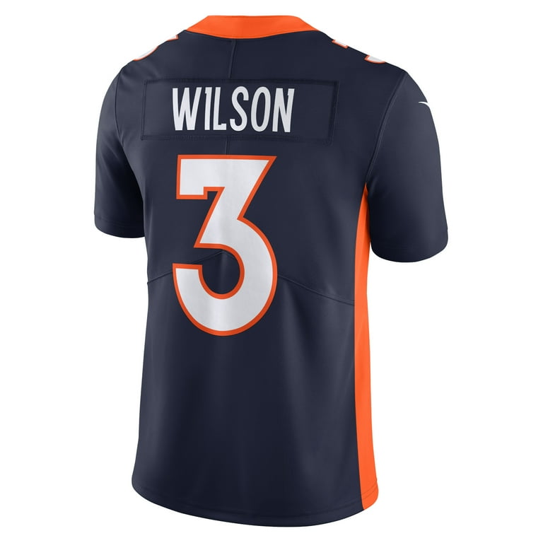 Men's Nike Russell Wilson Navy Denver Broncos Vapor Untouchable