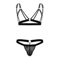 thumbnail image 3 of CandyMan Fashion Outfit 99838 Color Black Size L/XL, 3 of 5