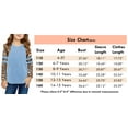 thumbnail image 5 of Langwyqu Girls Casual Long Sleeve Leopard Print T Shirts Children Spring Fall Tops for Size 4-15 Years, 5 of 5