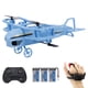 thumbnail image 1 of JJRC H95 RC Drone Mini Drone Altitude Hold RC Plane Juguete para exteriores para niños con función A Abanopi Azul / reloj control remoto / 3 pilas, 1 of 7