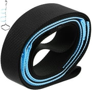 MRLESS Leg Lifter Strap with Foot and Hand Grip for the Disabled, Elderly Physical Therapy(Black)