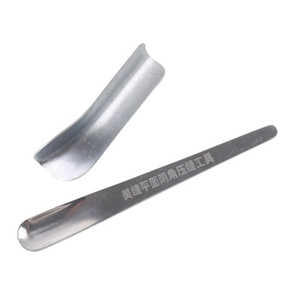 Aymzbd 2 Pieces Caulking Tool Caulk Finisher Stainless Steel Professional ing