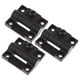 thumbnail image 1 of Paquete de 3 bisagras de control de posición de torsión ajustable con orificios, para E6301-20, color negro Sharpla Bisagra de control de posición, 1 of 8