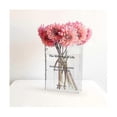 thumbnail image 3 of Book Flower Vase Transparent Floral Vase In Clear Book Shaped Aesthetic Flower Pot Acrylic Plant Va, 3 of 5