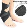thumbnail image 3 of sunsanly Ankle Brace Compression Foot Support Wrap for Sprained Ankle Plantar Fasciitis Lace-up Breathable Outdoor Sports Ankle Guard, 3 of 7
