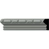1 3/4"H x 7/8"P x 94 1/2"L, (1 7/8" Repeat) Classic Barrel Panel Moulding