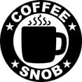 thumbnail image 2 of CafePress - Coffee Snob - 11 oz Ceramic Mug - Novelty Coffee Tea Cup, 2 of 4