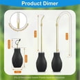 thumbnail image 3 of RAIN Diatomaceous Earth Duster- 12oz Powder Applicator with Long & Short Nozzles, Easy-to-Use Insect Dust, 3 of 5