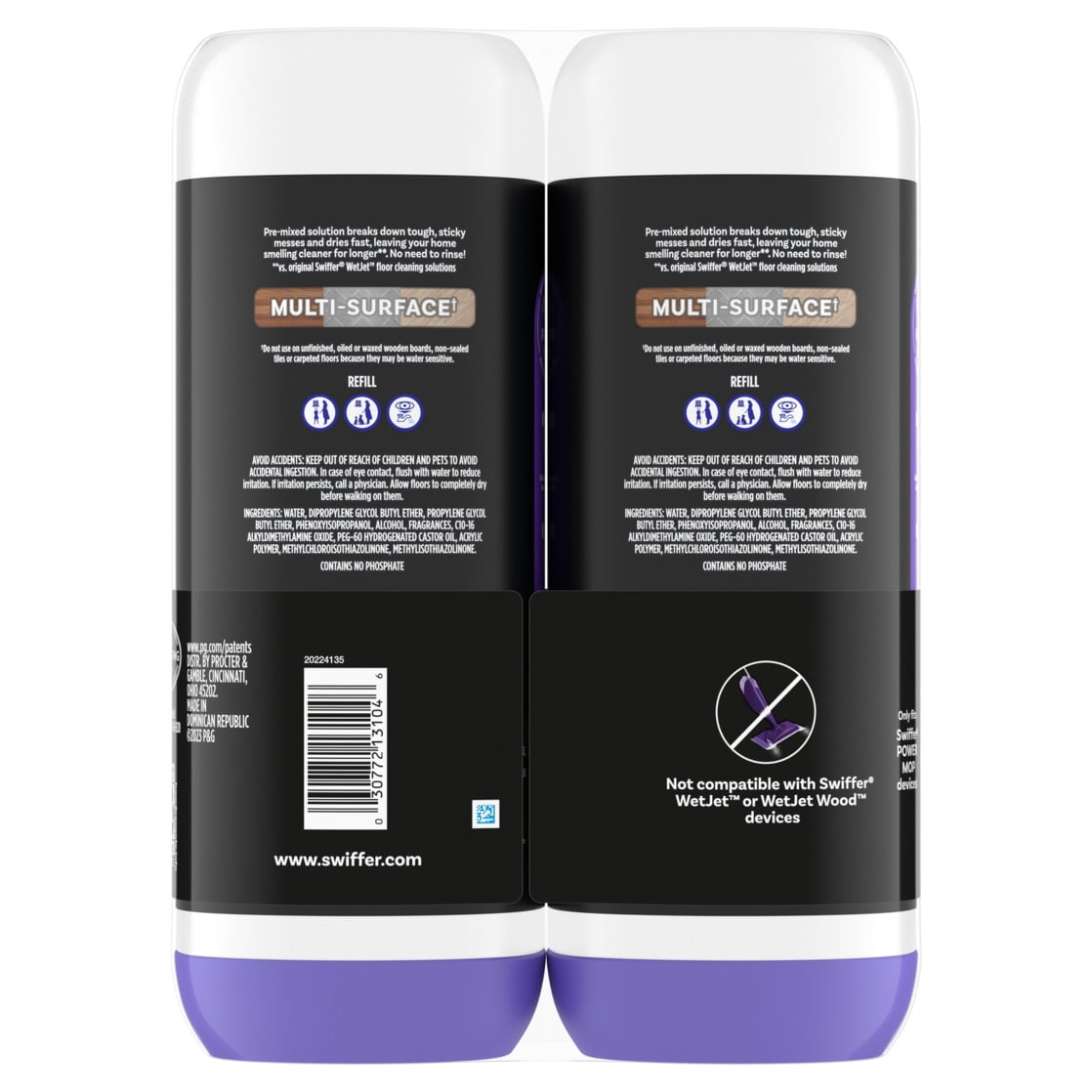 Swiffer Floor Cleaning Solution with Unstopables Fresh Scent 25.3