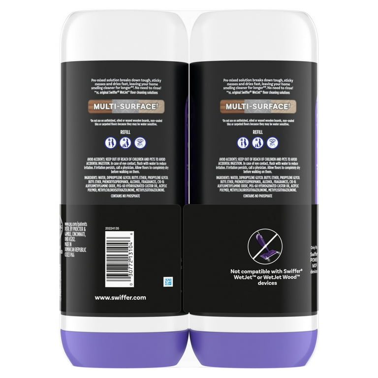 Swiffer Floor Cleaning Solution with Unstopables Fresh Scent 25.3