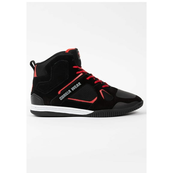 Troy High Tops - Black/Red