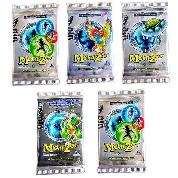 MetaZoo CCG - Cryptid Nation UFO - BOOSTER PACKS (5 Pack Lot)