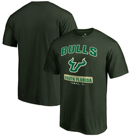 Men's Fanatics Branded Green South Florida Bulls Campus Icon T-Shirt