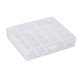 thumbnail image 3 of Caja de almacenamiento para carrete de alambre de calidad de 36 rejillas, transparente, con eje inalámbrico, 25 rejillas, 3 of 5