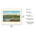 thumbnail image 2 of Coconut Island - Moku Ola (Island of Life) - Hilo Bay Big Island Hawaii - Vintage Hawaiian Color Postcard c.1924 - Fine Art Matte Paper Print (Unframed) 16x20in, 2 of 4