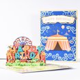 thumbnail image 2 of Birthday Greeting Card Paper Blessing Card Kids Birthday 3D Blessing Card, 2 of 9