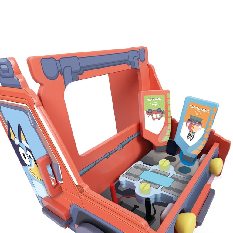 Bluey Wooden Mechanic Workshop Playset, 22-Piece photo 6