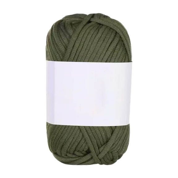 SIYTUAU Army Green Milk Cotton Yarn For Hand Knitting Crochet Baby Wool 50G Skein Diy Craft Knitting Supplies Color G G