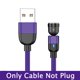 thumbnail image 1 of SZYUPXIN-Cable magnético giratorio de 540 °, cargador Micro USB 3 en 1, Cable magnético LED de 3m, tipo C, para iphone 11 Pro, XS, Xiaomi y Samsung, 1 of 4