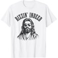 thumbnail image 1 of Rizzin Indeed Funny Jesus He is Rizzin - Camiseta cristiana de Pascua, 1 of 2
