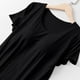 thumbnail image 5 of Camisón largo con tirantes para mujer, pijama de talla grande, vestido de casa para mujer, vestido de pijama corto con almohadilla para el pecho, estilo fino, camiseta sin mangas integrada, camisón de, 5 of 9