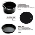 thumbnail image 4 of NANDIYNZHI Big Deals 5 In 1 Multifunctional Air Fryer Accessories Set Kit Parts Metal Holder Skewer Rack Cake Barrel Air Fryer Accessories Kit Multifunctional Air Frye Black, 4 of 4