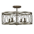 thumbnail image 2 of Austin Allen - Madeline - 4 Light Semi-Flush Mount In Transitional Style-12.75, 2 of 2